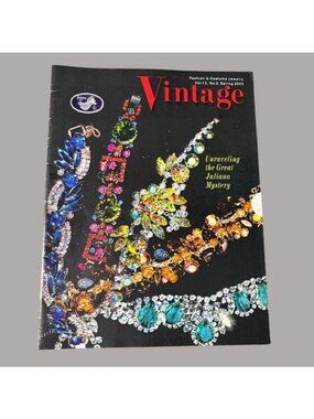 Vintage Fashion & Costume Jewelry Magazine Spring 2003 Vol 13 #2 Juliana Mystery